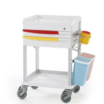 Carro Procedimientos Polímero Aluminio 2 Cajones